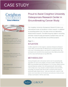 Creighton University Research Study